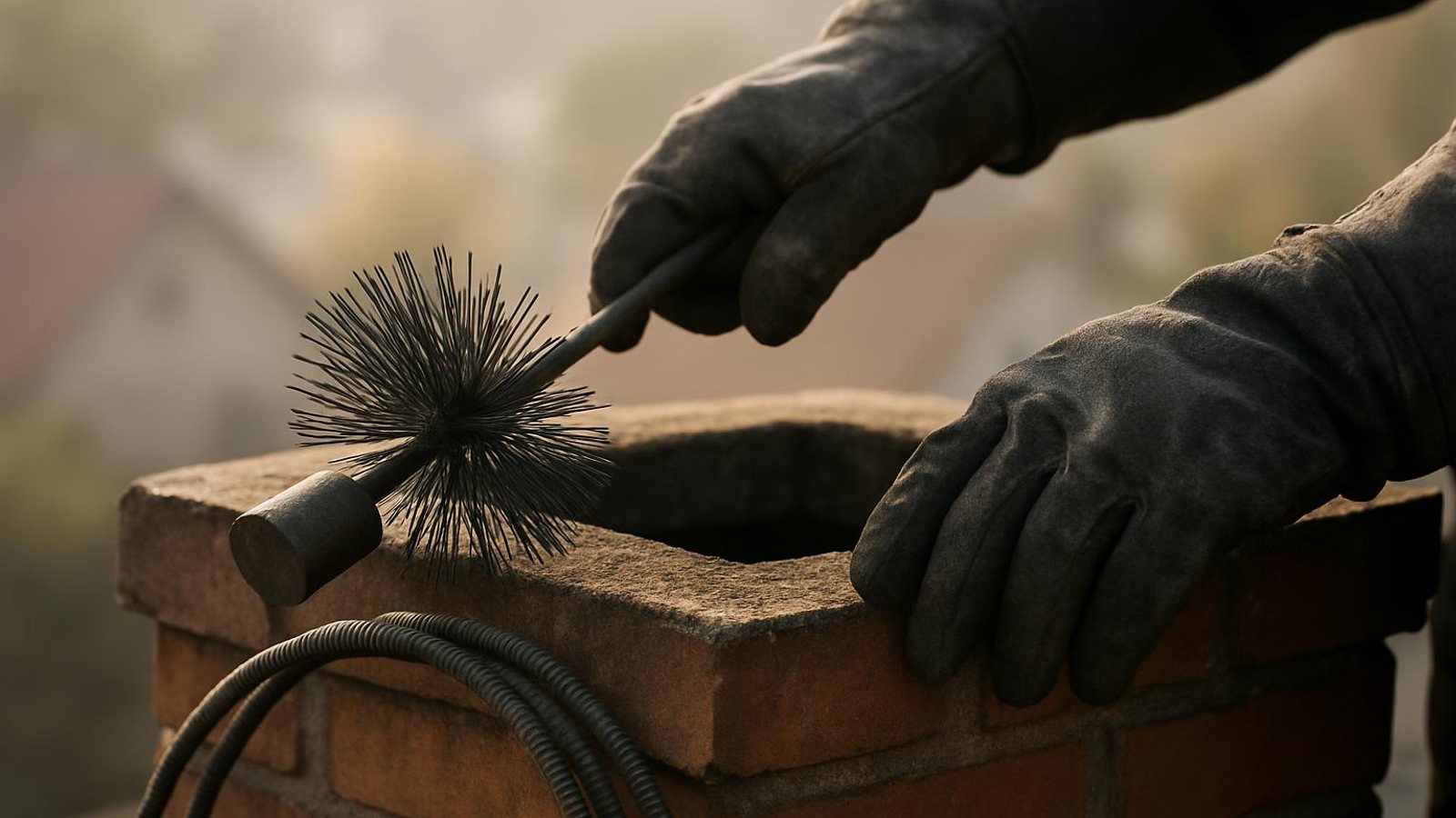 Practical chimney sweep & inspection in Avon